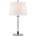 Visual Comfort Signature Canada - Two Light Table Lamp - Lyra - Bronze and Crystal- Union Lighting Luminaires Decor