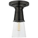 Visual Comfort Signature Canada - One Light Flush Mount - Robinson - Bronze- Union Lighting Luminaires Decor