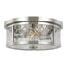 Visual Comfort Studio Canada - Two Light Flush Mount - Alec - Polished Nickel- Union Lighting Luminaires Decor