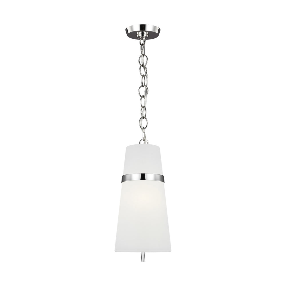 Visual Comfort Studio Canada - One Light Pendant - Cordtlandt - Polished Nickel- Union Lighting Luminaires Decor