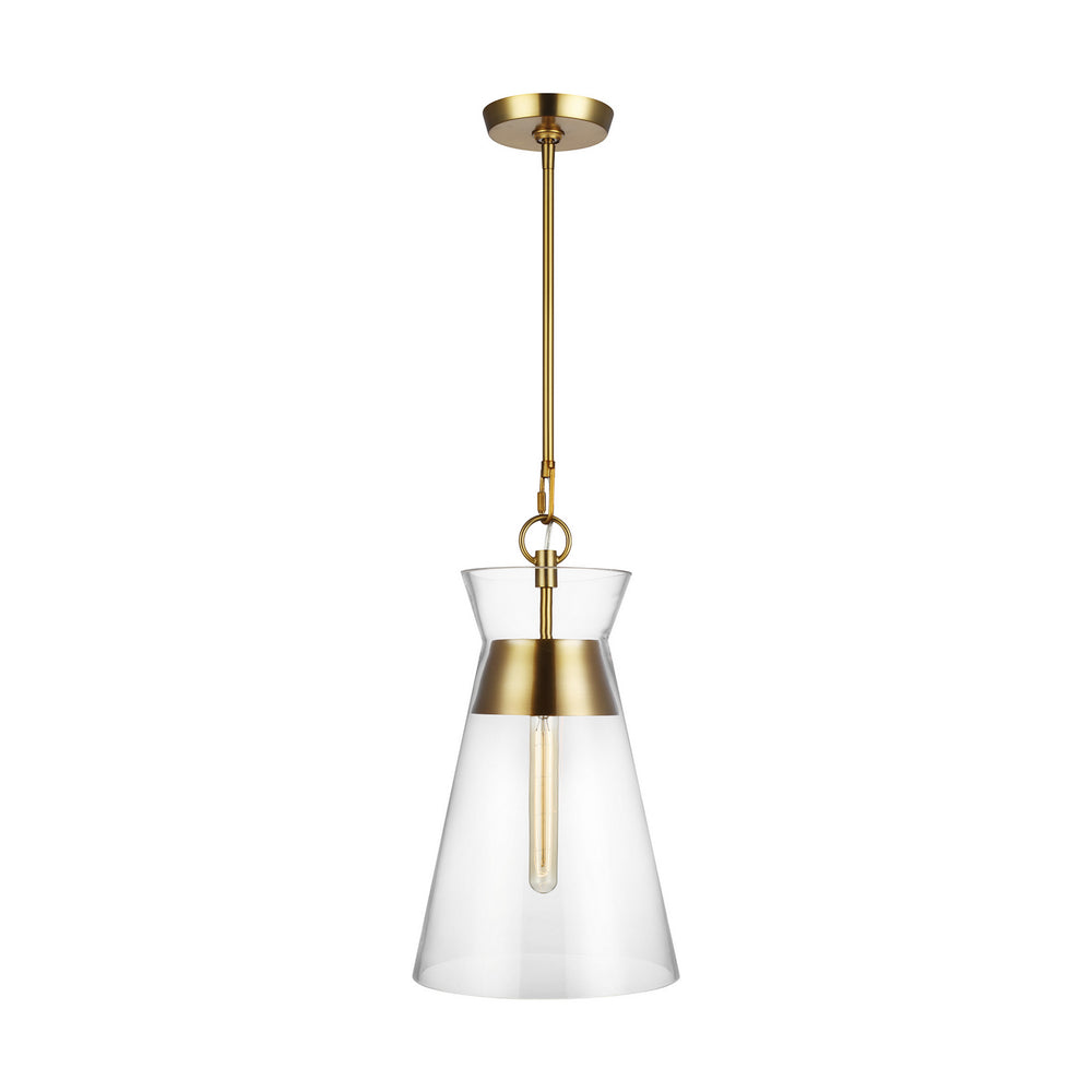 Visual Comfort Studio Canada - One Light Pendant - Atlantic - Burnished Brass- Union Lighting Luminaires Decor