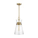 Visual Comfort Studio Canada - One Light Pendant - Atlantic - Burnished Brass- Union Lighting Luminaires Decor