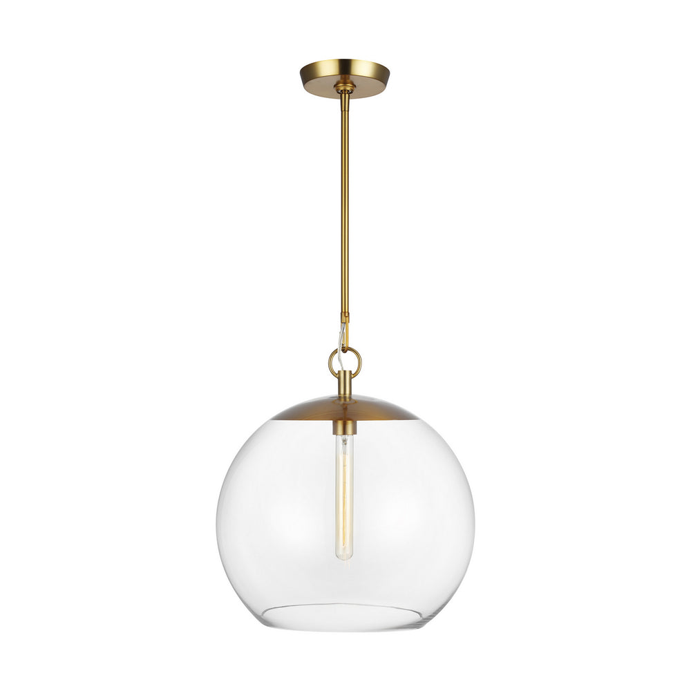 Visual Comfort Studio Canada - One Light Pendant - Atlantic - Burnished Brass- Union Lighting Luminaires Decor