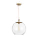 Visual Comfort Studio Canada - One Light Pendant - Atlantic - Burnished Brass- Union Lighting Luminaires Decor