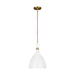 Visual Comfort Studio Canada - One Light Pendant - Joan - Matte White- Union Lighting Luminaires Decor