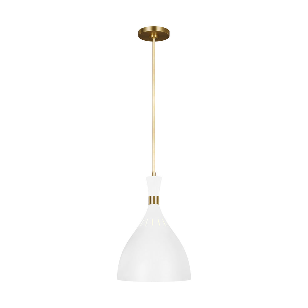 Visual Comfort Studio Canada - One Light Pendant - Joan - Matte White- Union Lighting Luminaires Decor