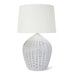 Regina Andrew - One Light Table Lamp - Georgian - White- Union Lighting Luminaires Decor