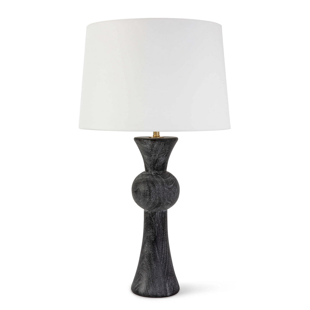 Regina Andrew Canada - One Light Table Lamp - Vaughn - Ebony- Union Lighting Luminaires Decor