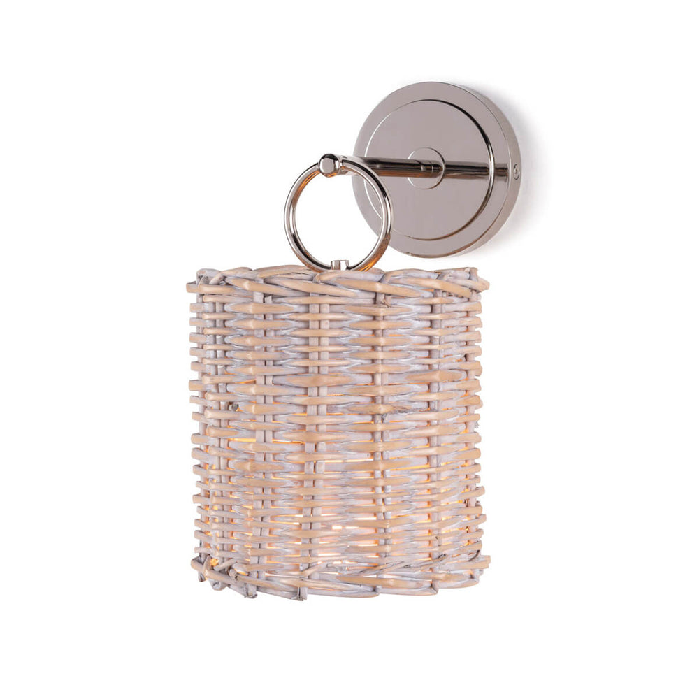 Regina Andrew Canada - One Light Wall Sconce - Nantucket - Polished Nickel- Union Lighting Luminaires Decor