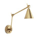 Regina Andrew Canada - LED Wall Sconce - Sal - Natural Brass- Union Lighting Luminaires Decor