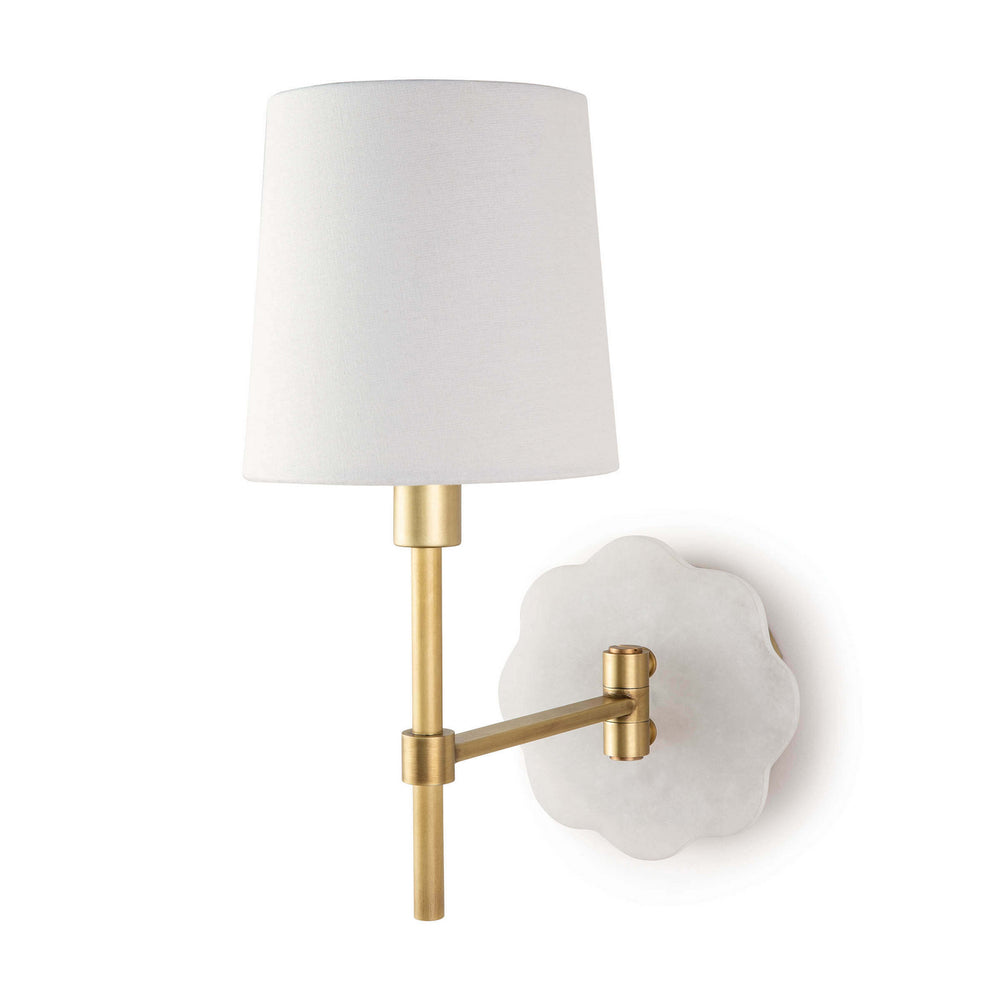 Regina Andrew Canada - One Light Wall Sconce - Mia - Natural Stone- Union Lighting Luminaires Decor