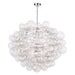 Regina Andrew Canada - Six Light Chandelier - Nimbus - Clear- Union Lighting Luminaires Decor