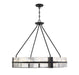 Savoy House - 12 Light Pendant - Hudson - Matte Black- Union Lighting Luminaires Decor