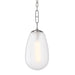 Hudson Valley Canada - One Light Pendant - Bruckner - Polished Nickel- Union Lighting Luminaires Decor