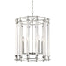 Hudson Valley Canada - Six Light Lantern - Haddon - Polished Nickel- Union Lighting Luminaires Decor