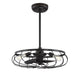 Meridian - Three Light Fan D'lier - Moutd - Oil Rubbed Bronze- Union Lighting Luminaires Decor