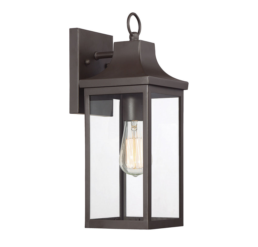 Meridian - One Light Outdoor Wall Sconce - Moutd - Oil Rubbed Bronze- Union Lighting Luminaires Decor