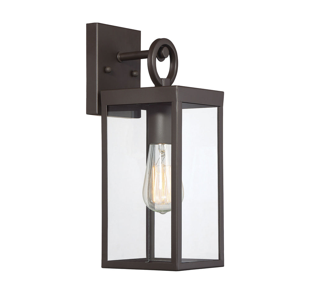 Meridian - One Light Outdoor Wall Sconce - Moutd - Oil Rubbed Bronze- Union Lighting Luminaires Decor