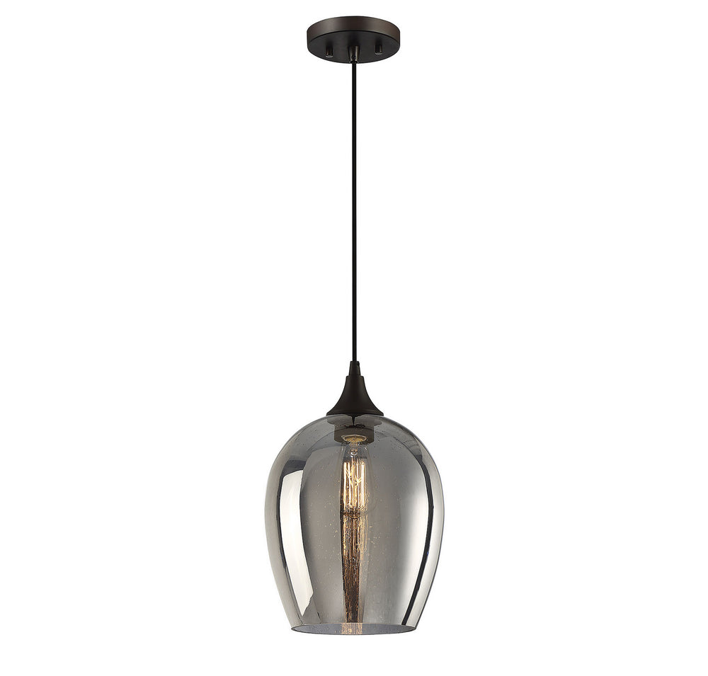 Meridian - One Light Mini Pendant - Mmin2 - Oil Rubbed Bronze- Union Lighting Luminaires Decor