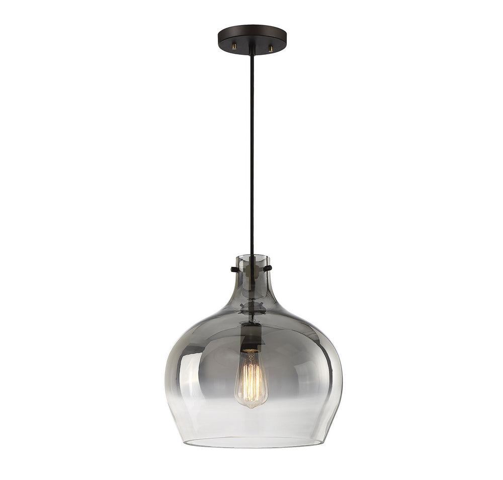 Meridian - One Light Mini Pendant - Mmin2 - Oil Rubbed Bronze- Union Lighting Luminaires Decor