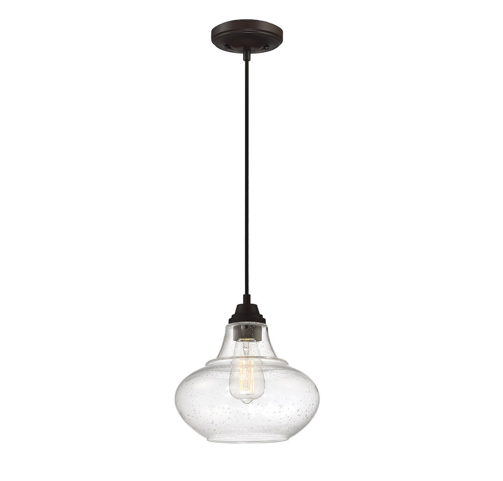 Meridian - One Light Mini Pendant - Mmin2 - Oil Rubbed Bronze- Union Lighting Luminaires Decor