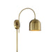 Meridian - One Light Wall Sconce - Mscon - Natural Brass- Union Lighting Luminaires Decor