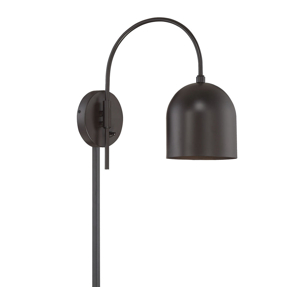 Meridian - One Light Wall Sconce - Mscon - Oil Rubbed Bronze- Union Lighting Luminaires Decor