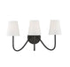 Meridian - Three Light Wall Sconce - Mscon - Oil Rubbed Bronze- Union Lighting Luminaires Decor
