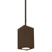 W.A.C. Canada - LED Pendant - Cube Arch - Bronze- Union Lighting Luminaires Decor