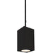 W.A.C. Canada - LED Pendant - Cube Arch - Black- Union Lighting Luminaires Decor