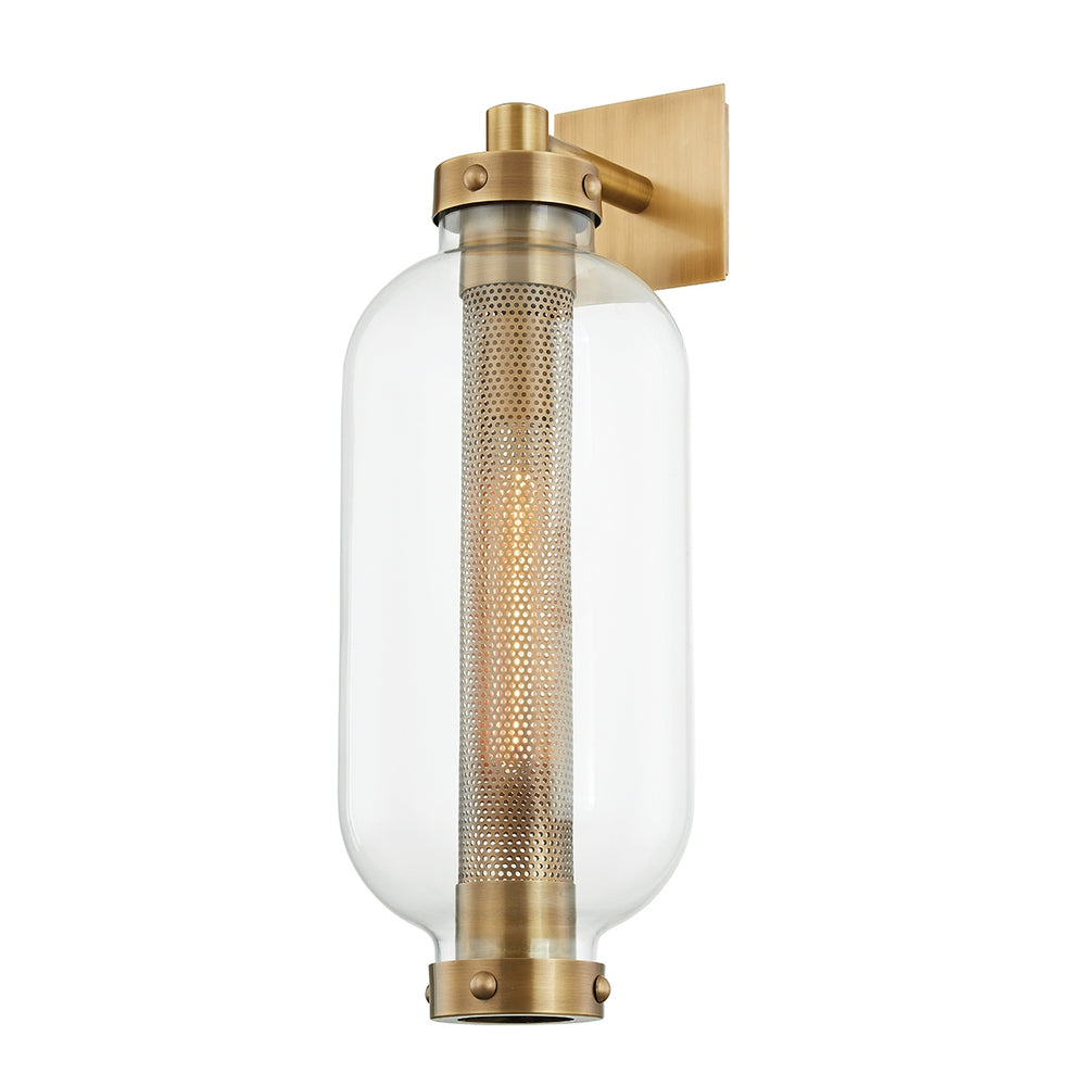 Troy Lighting Canada - One Light Wall Sconce - Atwater - Patina Brass- Union Lighting Luminaires Decor