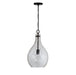 Capital Lighting - One Light Pendant - Rabun - Matte Black- Union Lighting Luminaires Decor