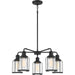 Quoizel - Five Light Chandelier - Ludlow - Earth Black- Union Lighting Luminaires Decor