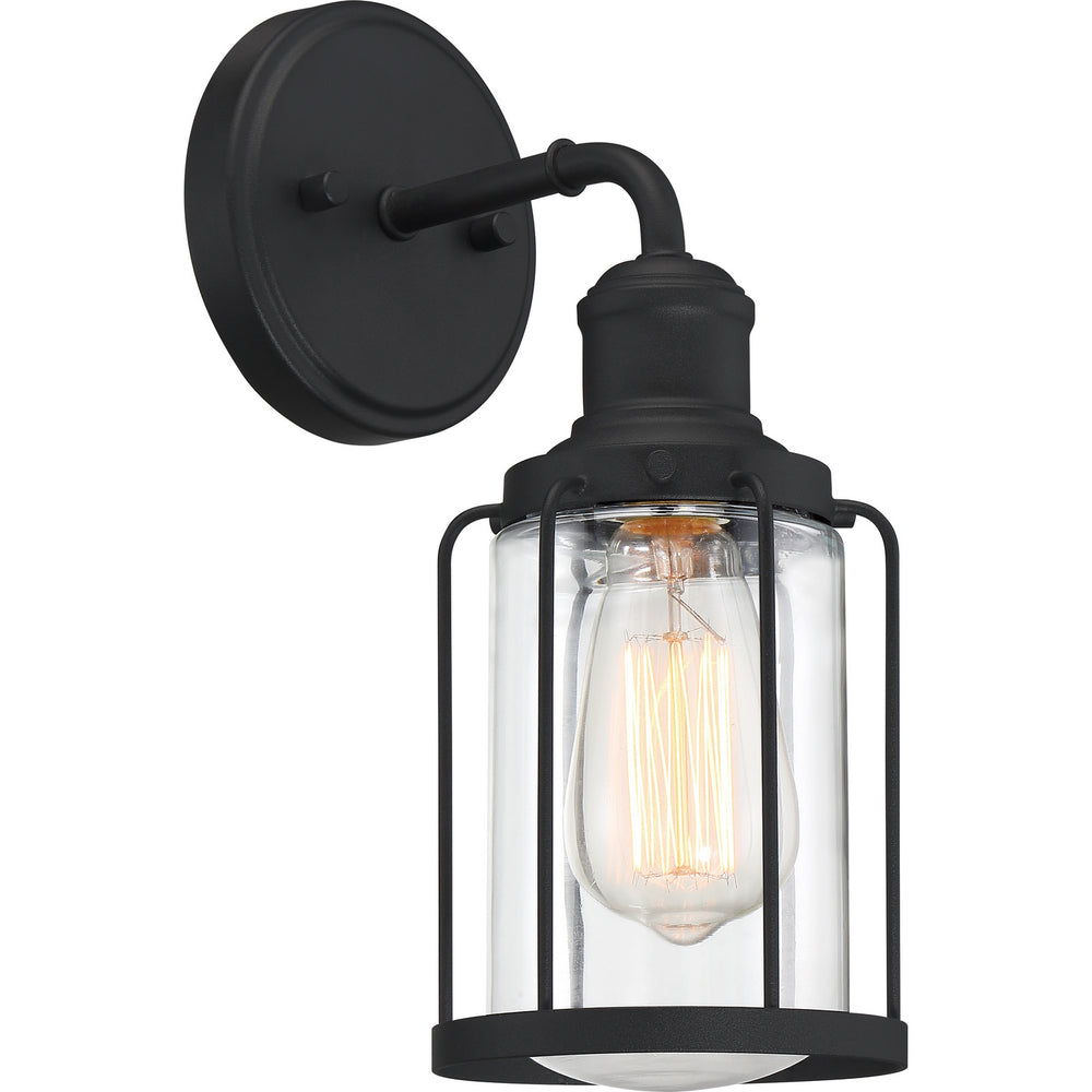 Quoizel - One Light Bath - Ludlow - Earth Black- Union Lighting Luminaires Decor