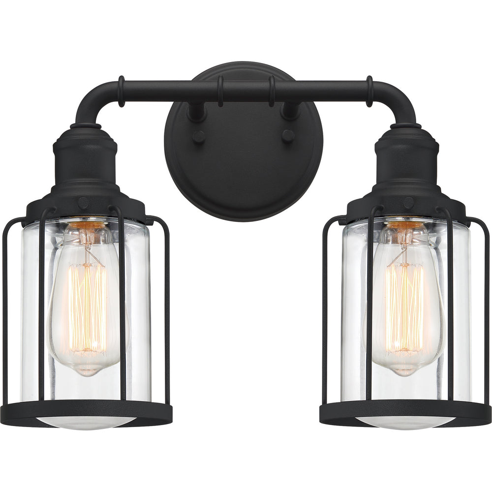 Quoizel - Two Light Bath - Ludlow - Earth Black- Union Lighting Luminaires Decor