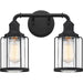 Quoizel - Two Light Bath - Ludlow - Earth Black- Union Lighting Luminaires Decor