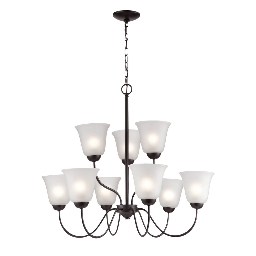 ELK Home - Nine Light Chandelier - Conway - Oil Rubbed Bronze- Union Lighting Luminaires Decor