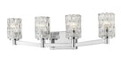 Z-Lite Canada - Four Light Vanity - Aubrey - Chrome- Union Lighting Luminaires Decor