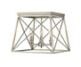 Z-Lite Canada - Three Light Flush Mount - Trestle - Antique Silver- Union Lighting Luminaires Decor