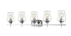 Z-Lite Canada - Five Light Vanity - Joliet - Chrome- Union Lighting Luminaires Decor