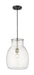 Z-Lite Canada - One Light Pendant - Bella - Matte Black + Brushed Nickel- Union Lighting Luminaires Decor