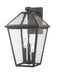 Z-Lite Canada - Three Light Outdoor Wall Sconce - Talbot - Oil Rubbed Bronze- Union Lighting Luminaires Decor
