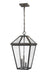 Z-Lite Canada - Three Light Outdoor Chain Mount Ceiling Fixture - Talbot - Oil Rubbed Bronze- Union Lighting Luminaires Decor