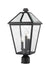 Z-Lite Canada - Three Light Outdoor Post Mount Fixture - Talbot - Black- Union Lighting Luminaires Decor