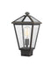 Z-Lite Canada - One Light Outdoor Post Mount Fixture - Talbot - Oil Rubbed Bronze- Union Lighting Luminaires Decor