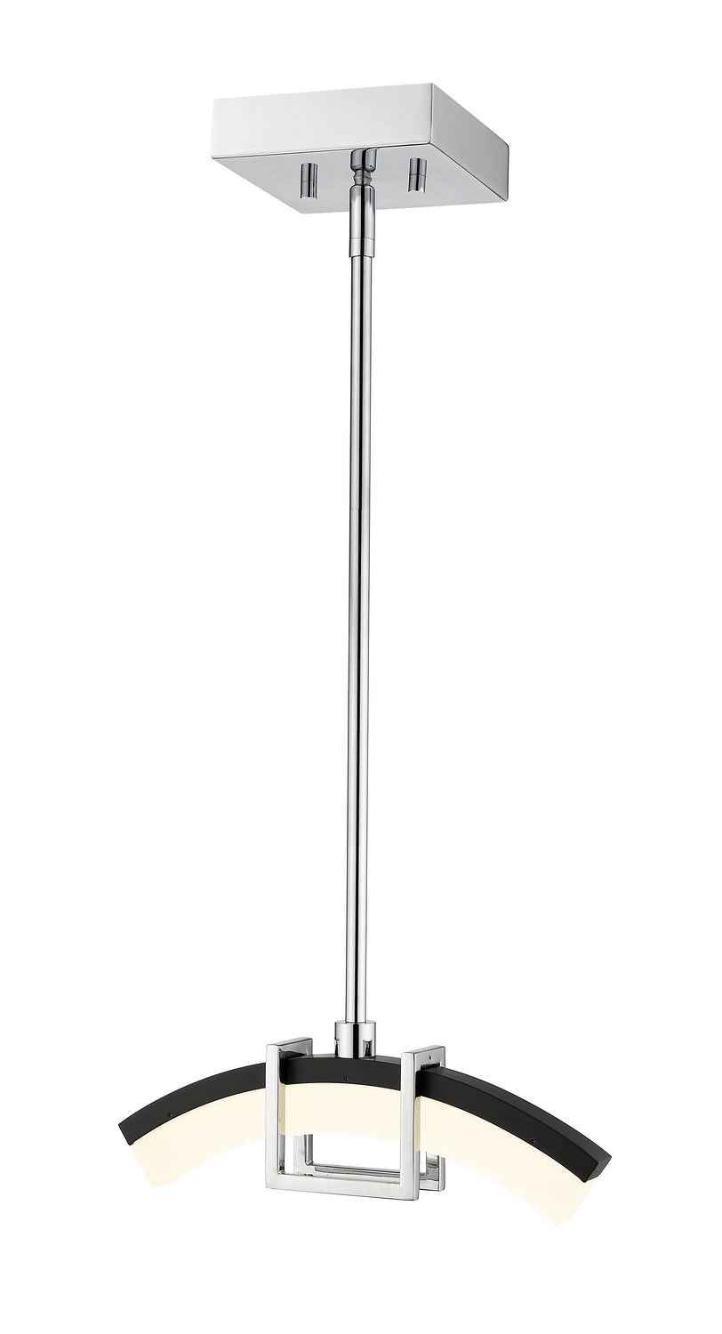 Z-Lite Canada - LED Pendant - Arc - Chrome- Union Lighting Luminaires Decor