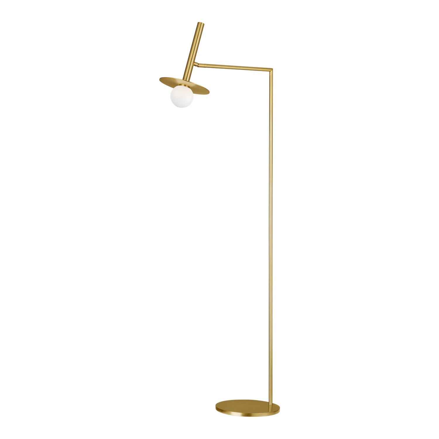 Visual Comfort Studio Canada - One Light Floor Lamp - Nodes - Burnished Brass- Union Lighting Luminaires Decor