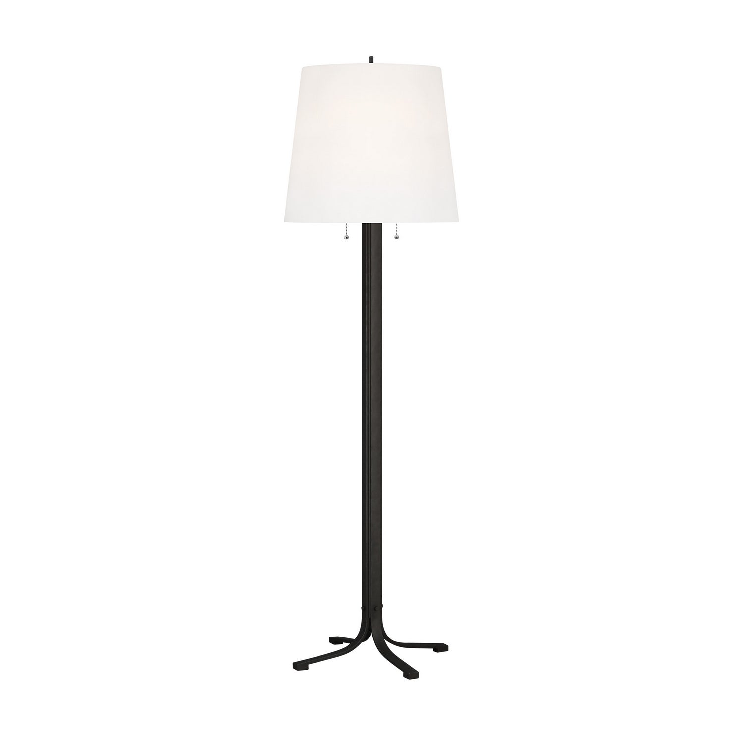 Visual Comfort Studio Canada - Two Light Floor Lamp - Logan - Aged Iron- Union Lighting Luminaires Decor