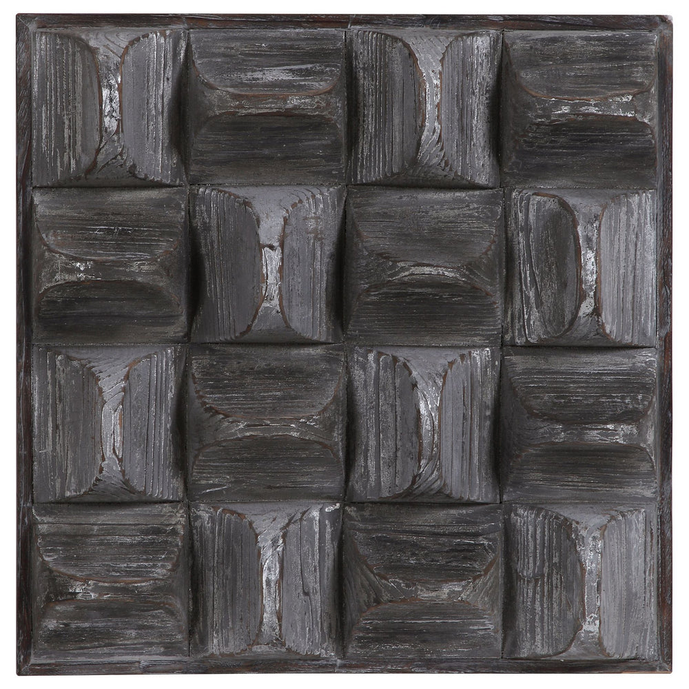 Uttermost - Wall Decor - Pickford - Aged Gray Wash And Silver Highlights- Union Lighting Luminaires Decor