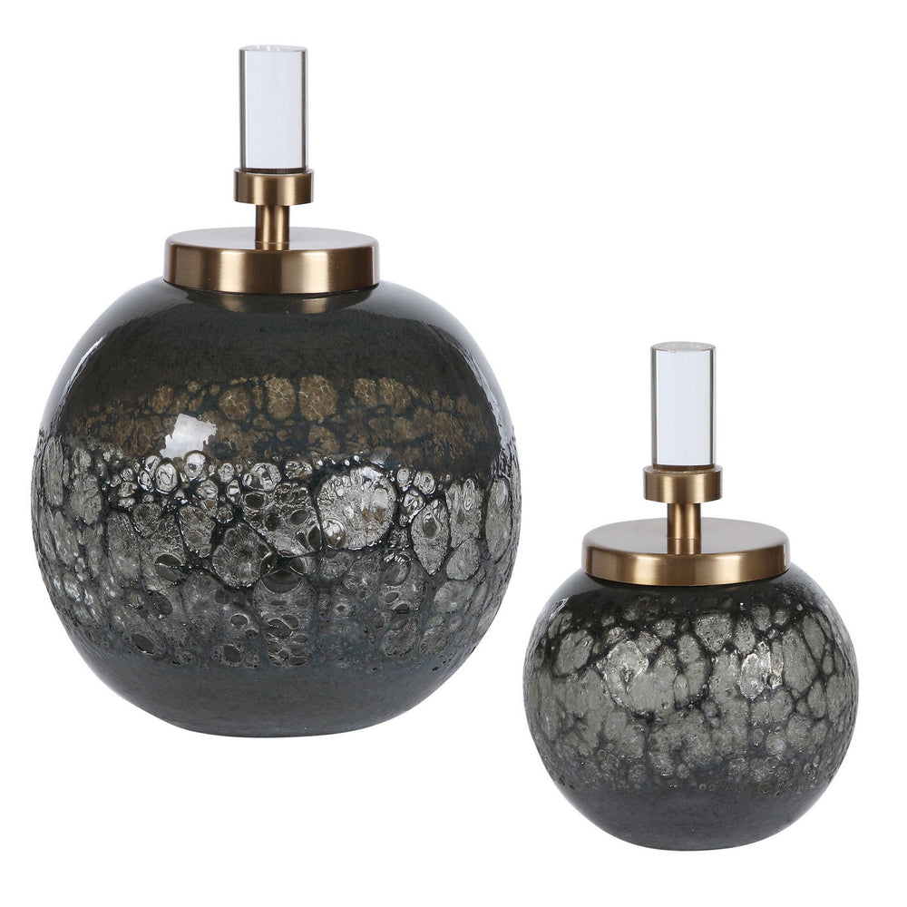 Uttermost - Bottles, S/2 - Cessair - Brushed Brass- Union Lighting Luminaires Decor